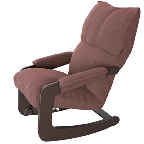 Кресло Трансформер Амадео ВСК №81 (каркас венге, сиденье коричнево-розовое) в Кургане