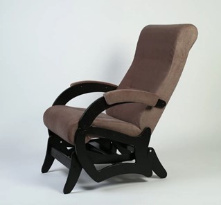Кресло-качалка Амелия, ткань кофе с молоком 35-Т-КМ в Шадринске