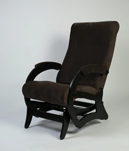 Кресло маятниковое Амелия, ткань шоколад 35-Т-Ш в Шадринске