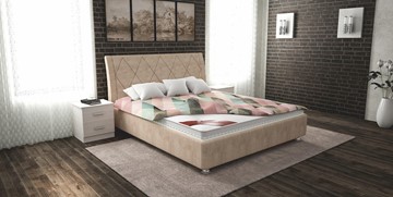 Спальная кровать Сарма Верона 120х200 (с основанием) в Кургане