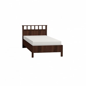 Спальная кровать Sherlock 50 Люкс 900, Орех шоколадный + 5.1 Основание с гибкими ламелями, Металл в Кургане