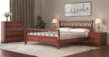 Кровать двуспальная СВ-Стиль Роял 160*200 с основанием в Шадринске