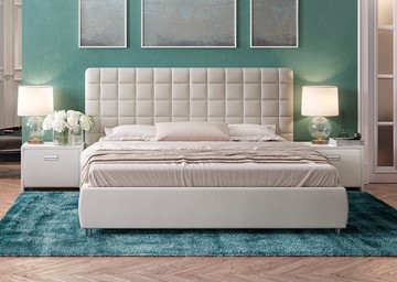 Кровать двуспальная Орматек Corso-3 140x200, Искусственная шерсть (Лама Лён) в Шадринске