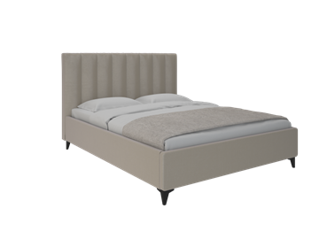 Кровать двуспальная с подъемным механизмом Боринское Венеция 1400, Бежевый в Шадринске