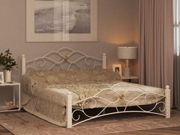 Кровать Гарда 3, 160х200, белая в Шадринске