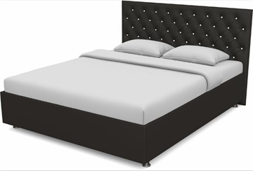 Кровать 2-спальная Флоренция-А 1600 с основанием (Nitro Brown) в Кургане