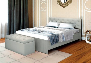 Кровать с мягким изголовьем Версаль Анита с ортопедическим основанием 160*200 в Кургане