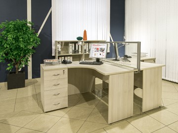 Набор мебели в офис Комфорт (дуб шамони) №2 в Шадринске