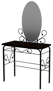 Дамский столик черный, венге в Кургане