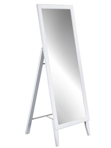 Напольное зеркало в спальню BeautyStyle 29 (131х47,1х41,5см) Белый в Шадринске