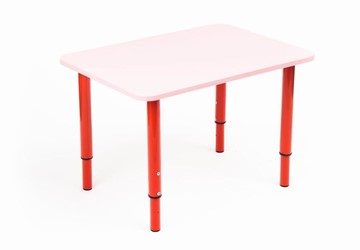 Растущий стол Кузя (Розовый,Красный) в Шадринске