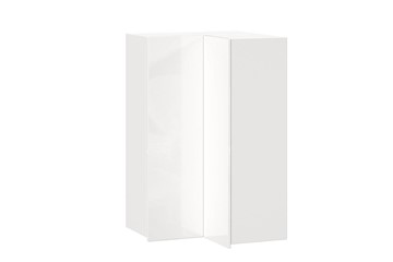 Шкаф кухонный угловой высокий Шервуд, ЛД 281.570.000.170, белый/белый глянец в Кургане