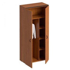 Шкаф для одежды с дополнением Дин-Р, французский орех (90х46,5х196,5) ДР 771 в Шадринске