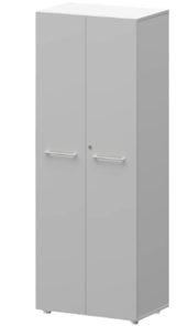 Шкаф распашной с 2-мя дверьми Kortez KZS-46, Белый брилиант в Кургане