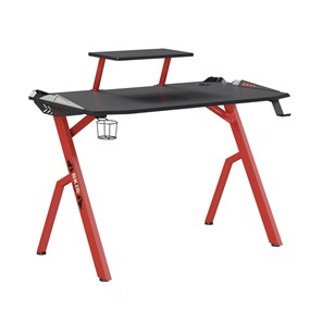 Геймерский стол SKILL CTG-001, (1200х600х750), Черный/ Красный в Шадринске