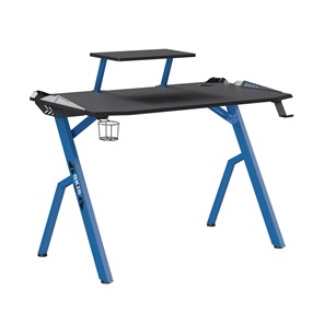 Геймерский стол SKILL CTG-001, (1200х600х750), Черный/ Синий в Шадринске