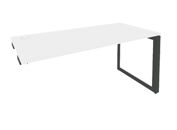 Приставной стол O.MO-SPR-4.8 Антрацит/Белый бриллиант в Шадринске