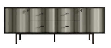 Комод с дверцами и ящиками Emerson (EM19/gray/L) в Кургане