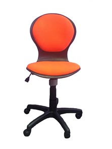 Детское комьютерное кресло Libao LB-C 03, цвет оранжевый в Шадринске