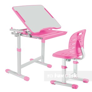 Растущая парта + стул Piccolino III Pink в Кургане