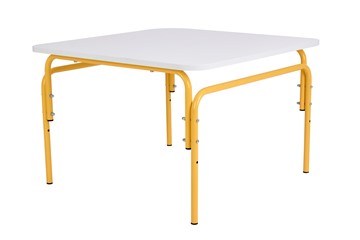 Растущий стол Фея Мой малыш, 0-1 гр., белый-желтый в Кургане