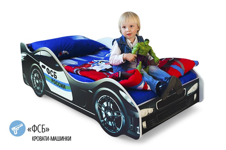 Детская кровать-машина ФСБ в Шадринске - изображение 1