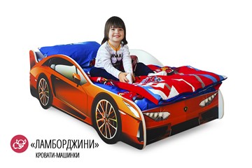 Кровать-машина детская Lamborghini в Шадринске - предосмотр 1
