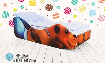 Детская кровать-зверёнок Мишка-Топотыгин в Шадринске