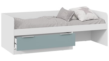Кровать детская Марли Тип 1 (Белый/Серо-голубой) в Шадринске - предосмотр 1