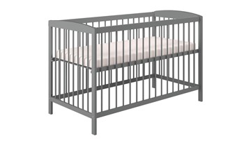 Кроватка для новорожденных POLINI Kids Simple 101 Серый в Кургане