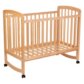Кроватка для новорожденных POLINI Kids Simple 304 Натуральный в Шадринске