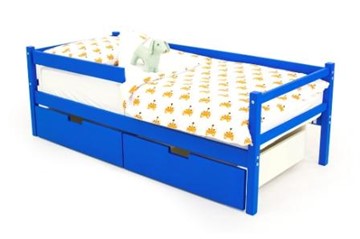 Детская кровать-тахта Skogen синяя в Шадринске