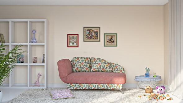 Детский диван Колибри-3 в Шадринске - изображение