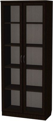 Шкаф двухдверный 218, цвет Венге в Шадринске - изображение
