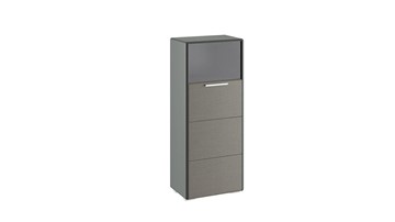 Шкаф Наоми комбинированный одностворчатый, цвет Фон серый, Джут ТД-208.07.28 в Кургане