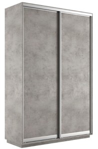 Шкаф 2-дверный Экспресс (ДСП) 1600х450х2400, бетон в Шадринске