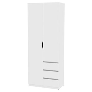 Шкаф 2-дверный Мальта H188, Белый в Шадринске