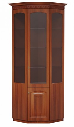 Угловой шкаф Гармония-4, витрина МЦН в Шадринске - изображение