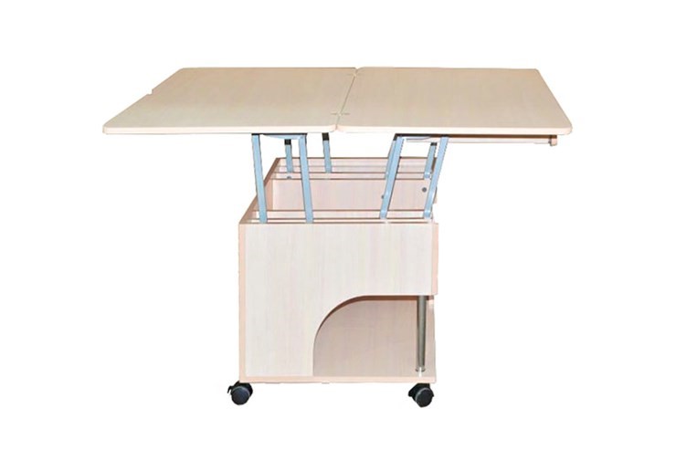 Складной стол-трансформер Стэп, Бодега белый в Кургане - изображение 3