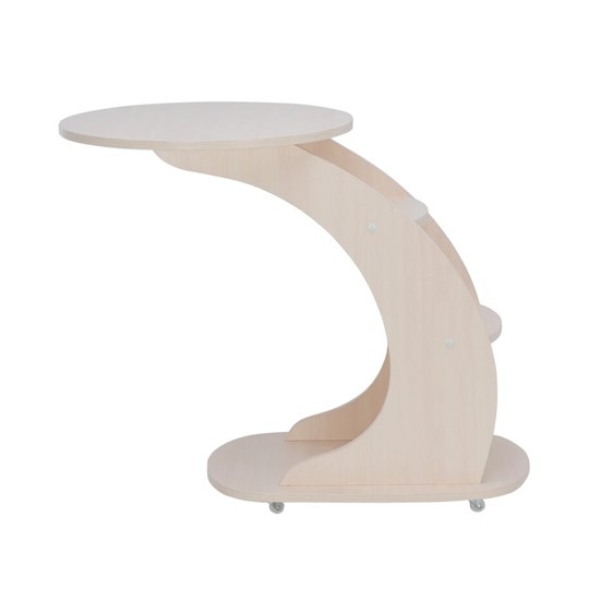Подкатной стол Leset Стелс, цвет Молочный дуб в Шадринске - изображение 2