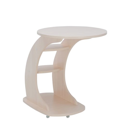 Подкатной стол Leset Стелс, цвет Молочный дуб в Шадринске - изображение 3