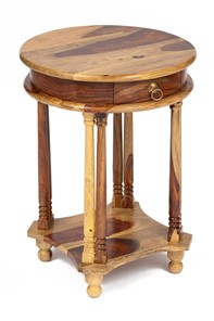 Кофейный столик Бомбей - 1149  палисандр, 45*45*60, натуральный (natural) арт.10049 в Шадринске - предосмотр