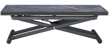 Складной стол-трансформер B2448R черный мрамор в Кургане - предосмотр 2