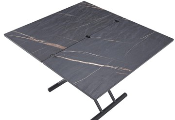 Складной стол-трансформер B2448R черный мрамор в Кургане - предосмотр 7
