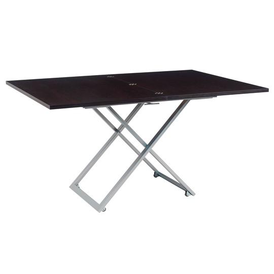 Складной стол-трансформер Compact, Венге/Серебро в Кургане - изображение 2