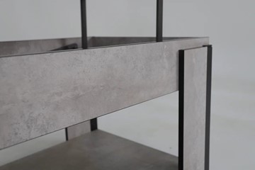 Складной стол-трансформер Дэнс, цемент светлый в Шадринске - предосмотр 8