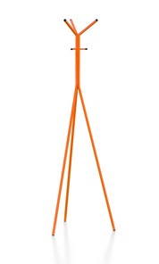 Напольная вешалка Крауз-11, цвет оранжевый в Кургане