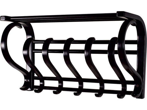 Вешалка настенная Н1 Темный тон в Шадринске - изображение 1