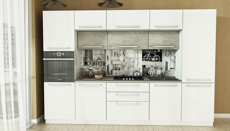 Кухонный гарнитур Герда, длина 320 см в Шадринске - изображение