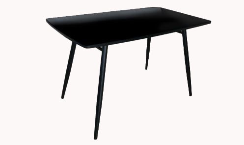 Стол обеденный Брик, черный в Шадринске - изображение